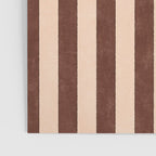 STRIPES 001 M - Cacao Poster Gallery Image 3