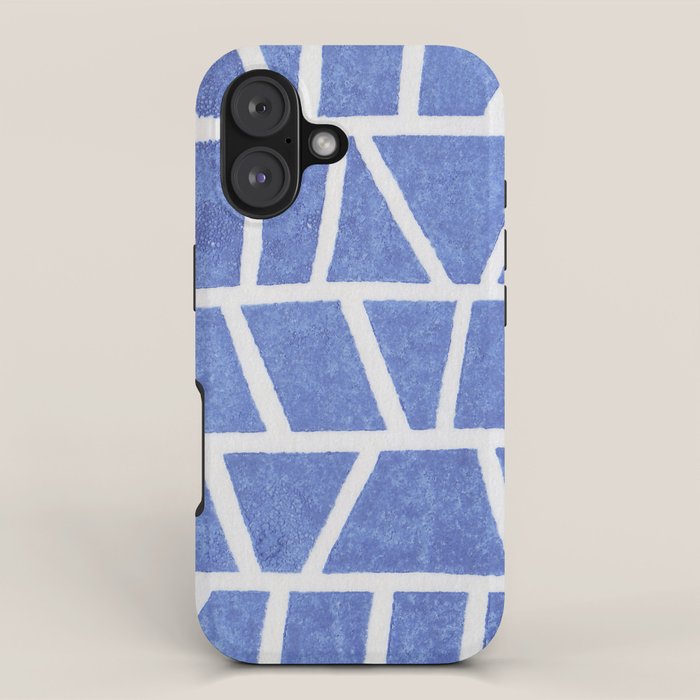 Linocut Vase #5 iPhone Case Gallery Image 1