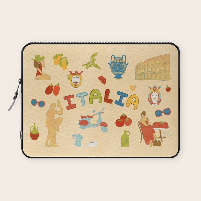 Viva Italia Laptop Sleeve Gallery Image 1
