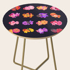 Flower goldfish - dark Side Table Gallery Image 2