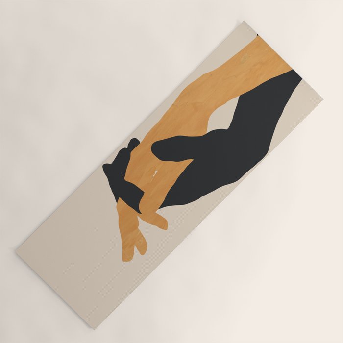 Holding Hands 2 Yoga Mat Gallery Image 1