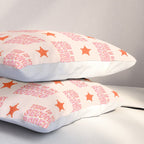 This is My Second Rodeo (pink and orange saloon-style letters) Pillow Sham Gallery Image 3