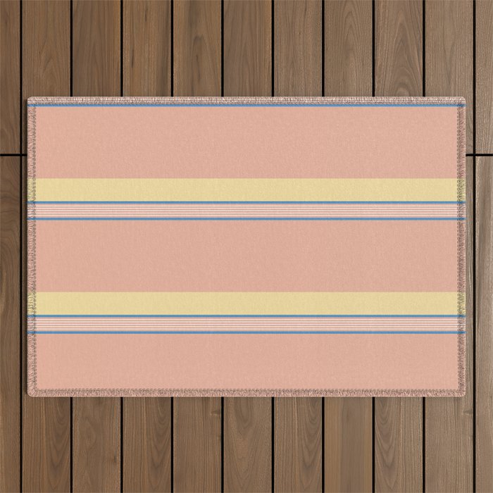 Whipped Seaside Buttercream Outdoor Rug Gallery Image 1
