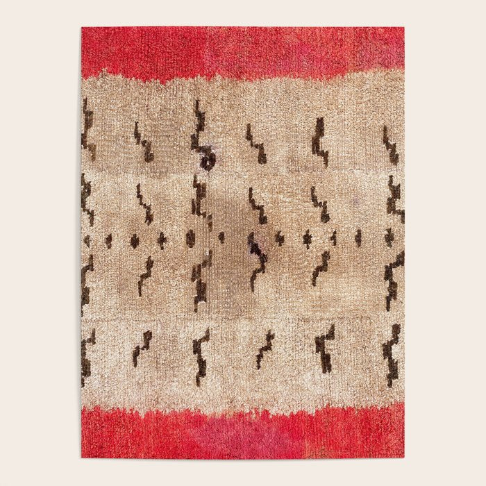 Tsudrukt South Tibetan Tiger Skin Rug Print Poster Gallery Image 4