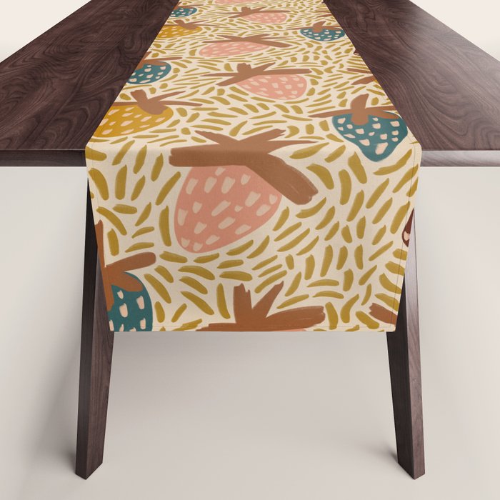 Strawberries Table Runner Gallery Image 1