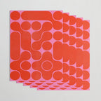 Abstract mid-century shapes no 6 Wrapping Paper Gallery Image 3