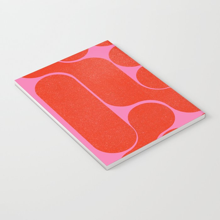Abstract mid-century shapes no 6 Notebook Gallery Image 3