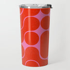 Abstract mid-century shapes no 6 Travel Mug Gallery Image 2