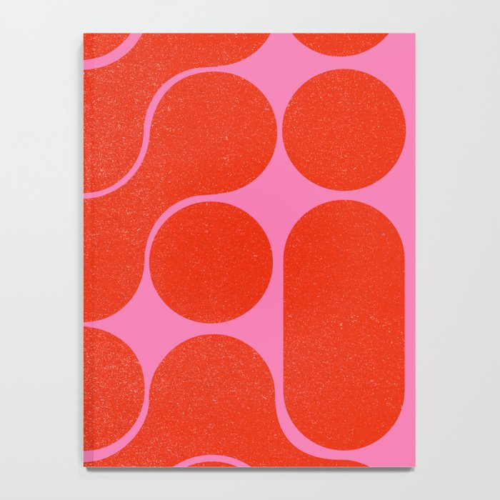 Abstract mid-century shapes no 6 Notebook Gallery Image 4