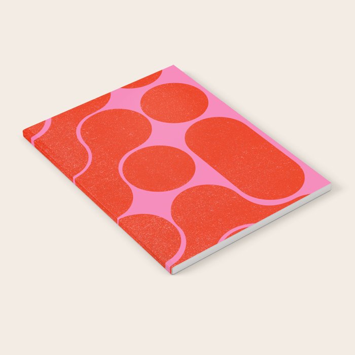 Abstract mid-century shapes no 6 Notebook Gallery Image 1