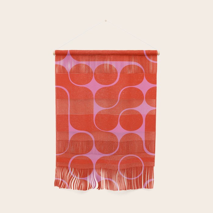 Abstract mid-century shapes no 6 Wall Hanging Gallery Image 1