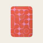 Abstract mid-century shapes no 6 Bath Mat Gallery Image 1