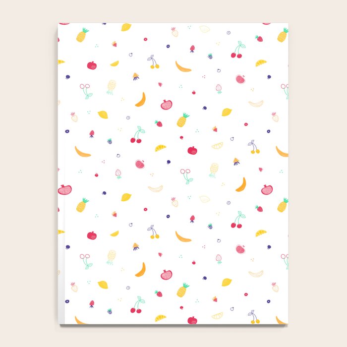 Ditsy Fruity Doodles Notebook Gallery Image 4