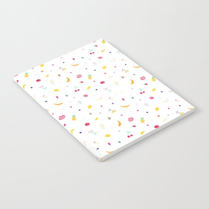 Ditsy Fruity Doodles Notebook Gallery Image 1