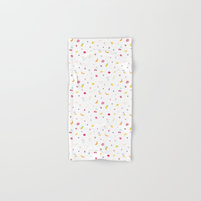Ditsy Fruity Doodles Bath Towel Gallery Image 1