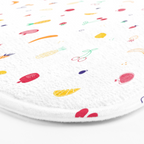 Ditsy Fruity Doodles Bath Mat Gallery Image 3