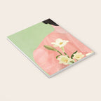 Girl Holding Flowers 3 Notebook Gallery Image 3
