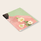 Girl Holding Flowers 3 Notebook Gallery Image 2