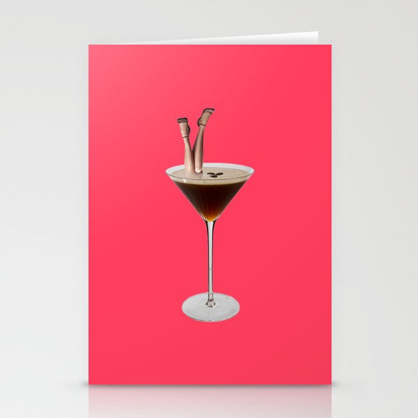 espresso martini Stationery Card Gallery Image 1