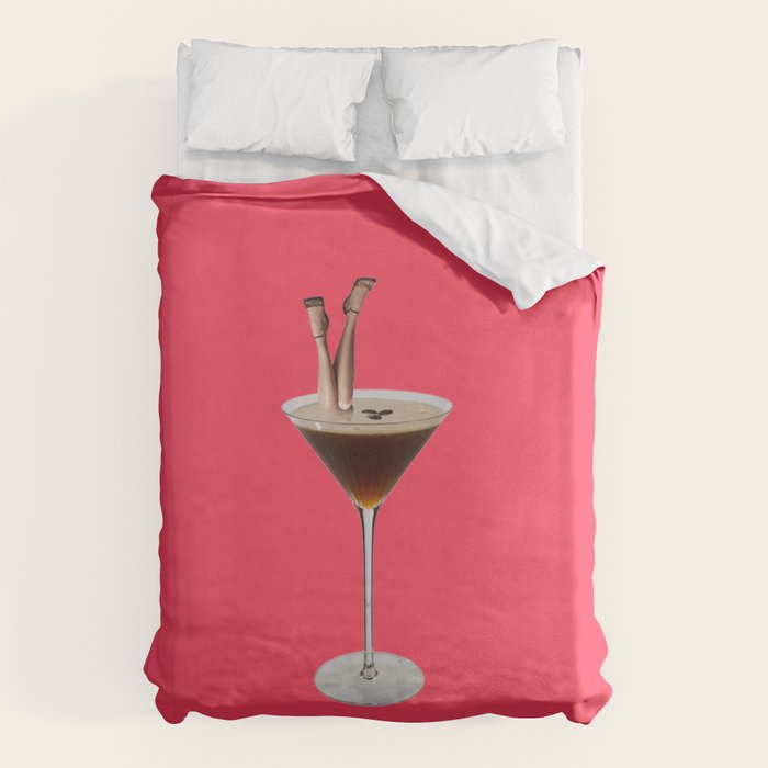 espresso martini Duvet Cover Gallery Image 1