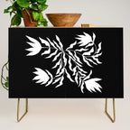 Tulip Tremble In Black  Credenza Gallery Image 1