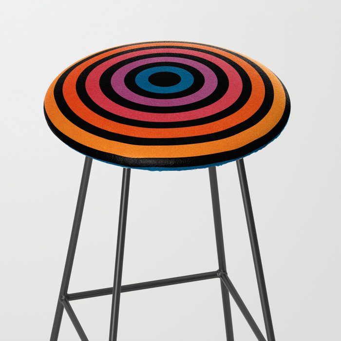 Candy Sunsets: California Night Edition Stool Gallery Image 2