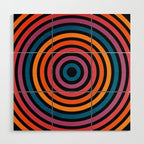 Candy Sunsets: California Night Edition Wood Wall Art Gallery Image 1