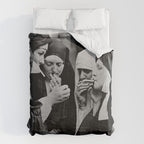 Smoking Nuns Vintage Photo -Smoking Nuns Comforter Gallery Image 6