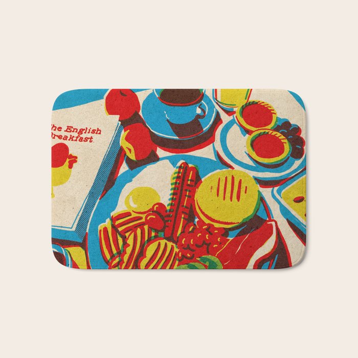 English Breakfast B Bath Mat Gallery Image 1