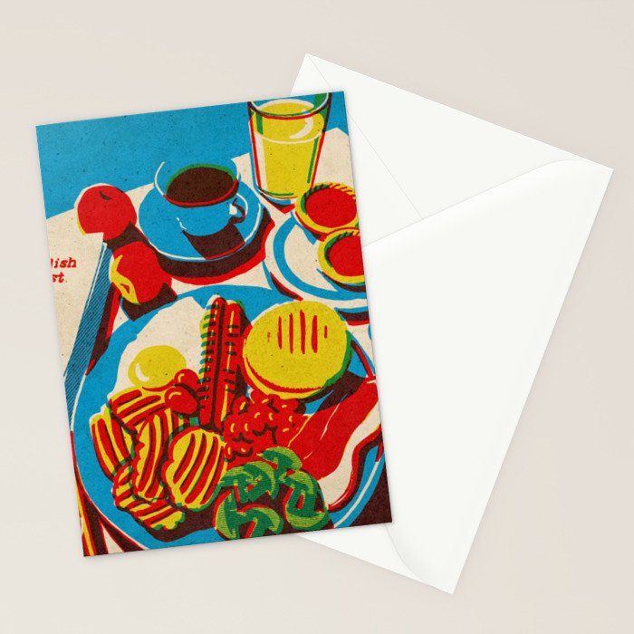 English Breakfast B Stationery Card Gallery Image 2
