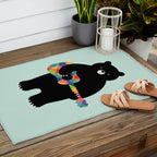 Happy Song Outdoor Rug Gallery Image 2