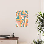 Abstract Wavy Stripes LXIII Poster Gallery Image 2