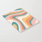 Abstract Wavy Stripes LXIII Notebook Gallery Image 2
