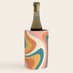 Abstract Wavy Stripes LXIII Wine Chiller Gallery Image 1