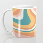 Abstract Wavy Stripes LXIII Coffee Mug Gallery Image 3