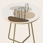 Abstract Cactus Side Table Gallery Image 2