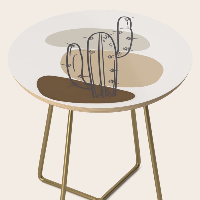 Abstract Cactus Side Table Gallery Image 2