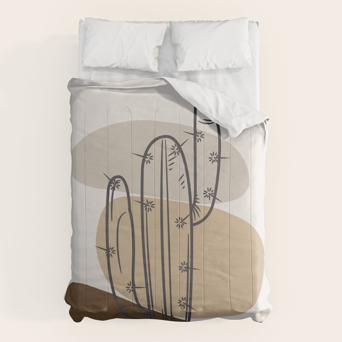 Abstract Cactus Comforter Gallery Image 6