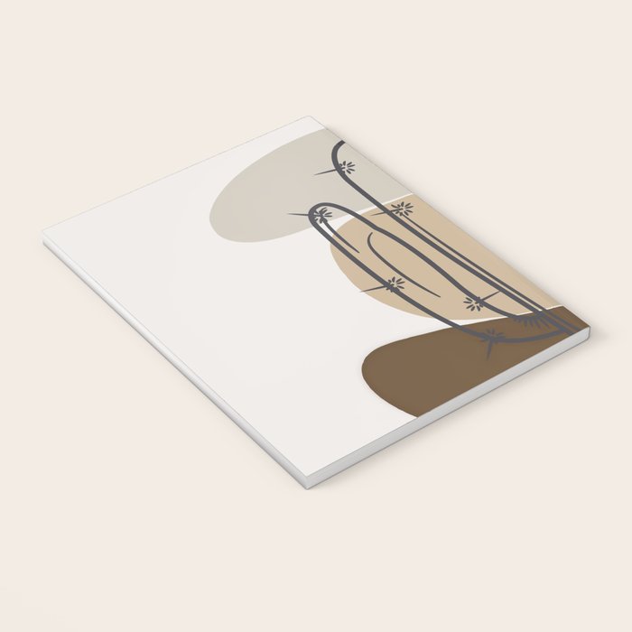 Abstract Cactus Notebook Gallery Image 3