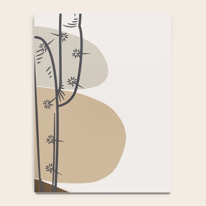 Abstract Cactus Notebook Gallery Image 4