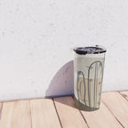 Abstract Cactus Travel Mug Gallery Image 4