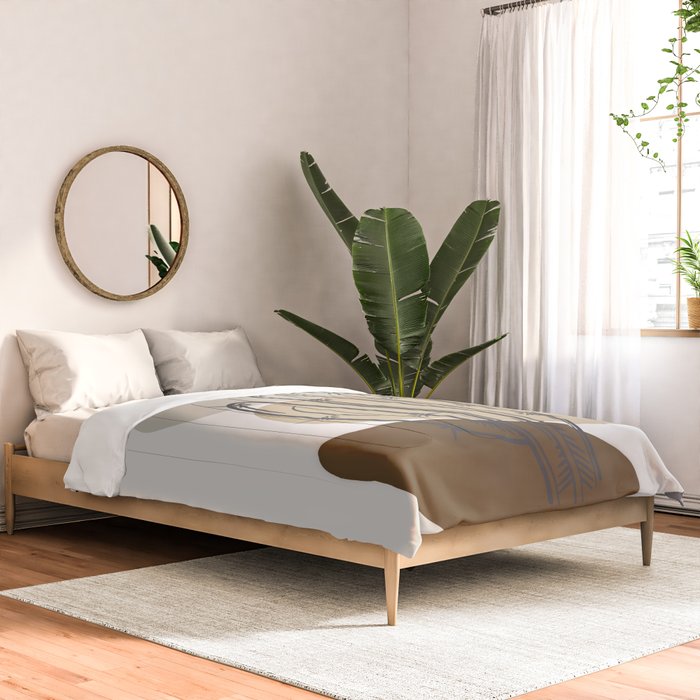 Abstract Cactus Comforter Gallery Image 2
