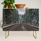 Winter Road Trip - Pacific Northwest Nature Photography Credenza Gallery Image 1