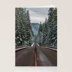 Winter Road Trip - Pacific Northwest Nature Photography Stationery Card Gallery Image 2