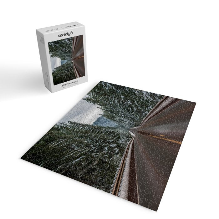 Winter Road Trip - Pacific Northwest Nature Photography Jigsaw Puzzle Gallery Image 2