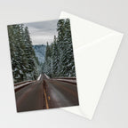 Winter Road Trip - Pacific Northwest Nature Photography Stationery Card Gallery Image 2