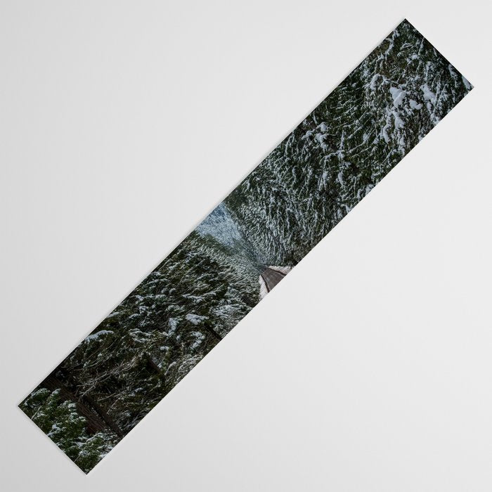 Winter Road Trip - Pacific Northwest Nature Photography Table Runner Gallery Image 3