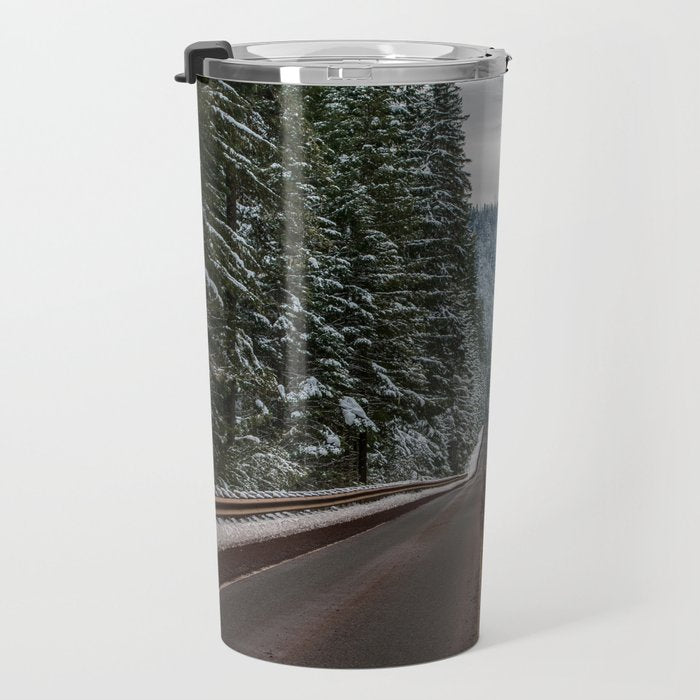 Winter Road Trip - Pacific Northwest Nature Photography Travel Mug Gallery Image 3