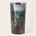 Winter Road Trip - Pacific Northwest Nature Photography Travel Mug Gallery Image 1