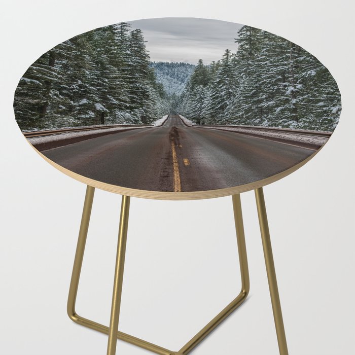 Winter Road Trip - Pacific Northwest Nature Photography Side Table Gallery Image 2